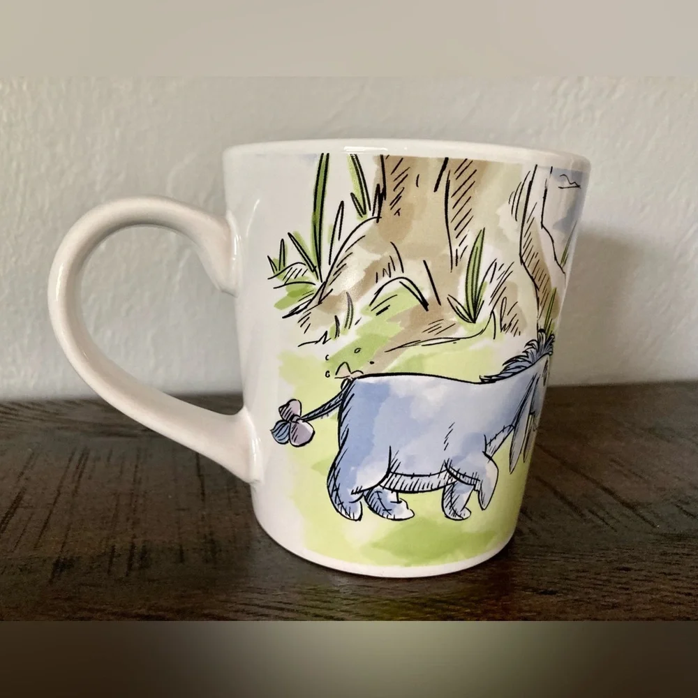 Disney- Winnie the Pooh and friends ceramic coffee mug.